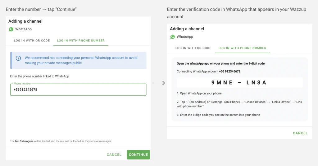 Connect Whatsapp