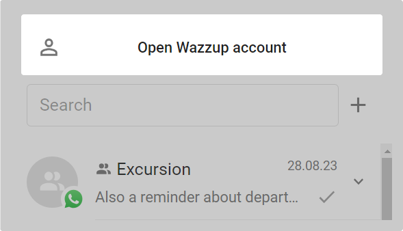 Bitrix24 Wazzup Account